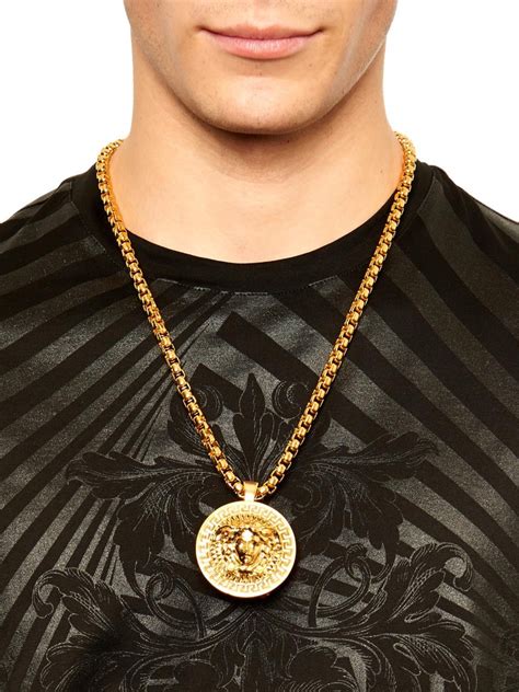 versace jewellery men|luxury men's necklaces.